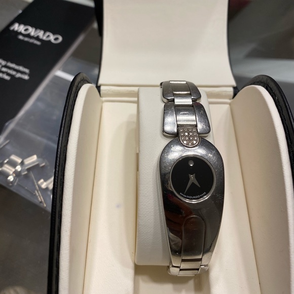 MOVADO women’s watch with diamonds - Picture 2 of 6